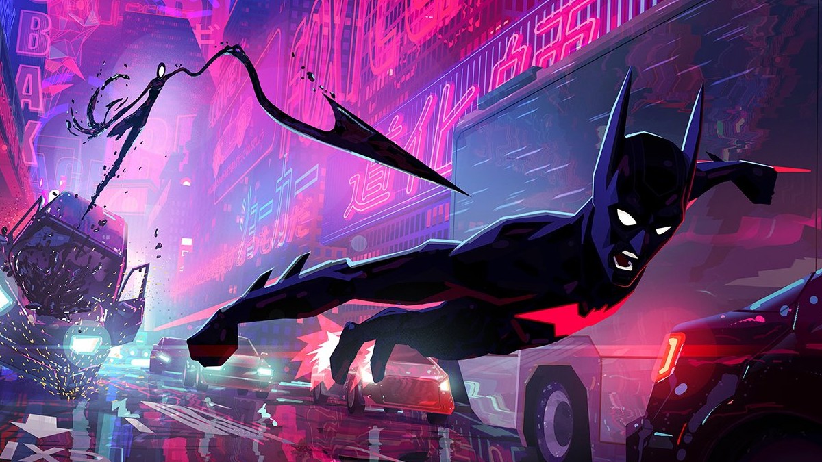 A Batman Beyond Spider-Verse-style film is being pitched