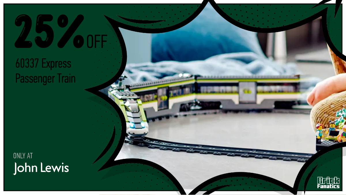 Save big on 60337 Express Passenger Train in John Lewis Black Friday sale