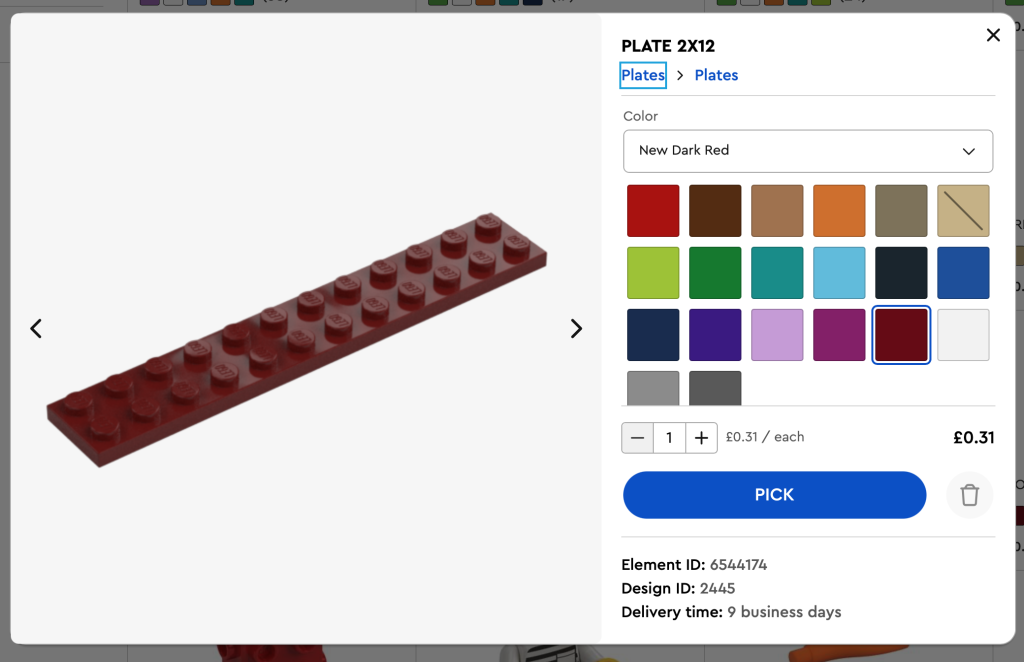 LEGO Pick a Brick colour sorting 1 1024x662