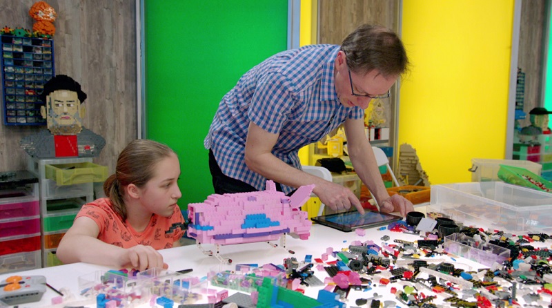 LEGO MASTERS finalist interviews: Izzy and Stuart
