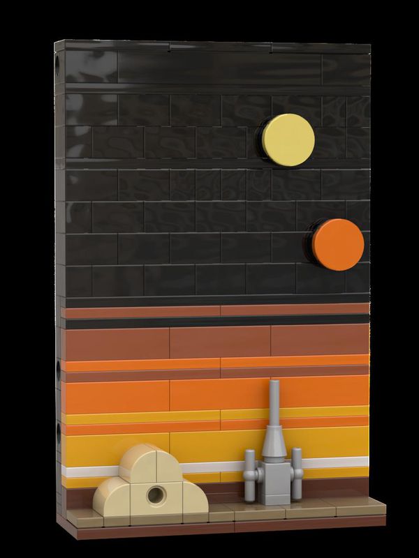 LEGO tales of tatooine brick chain