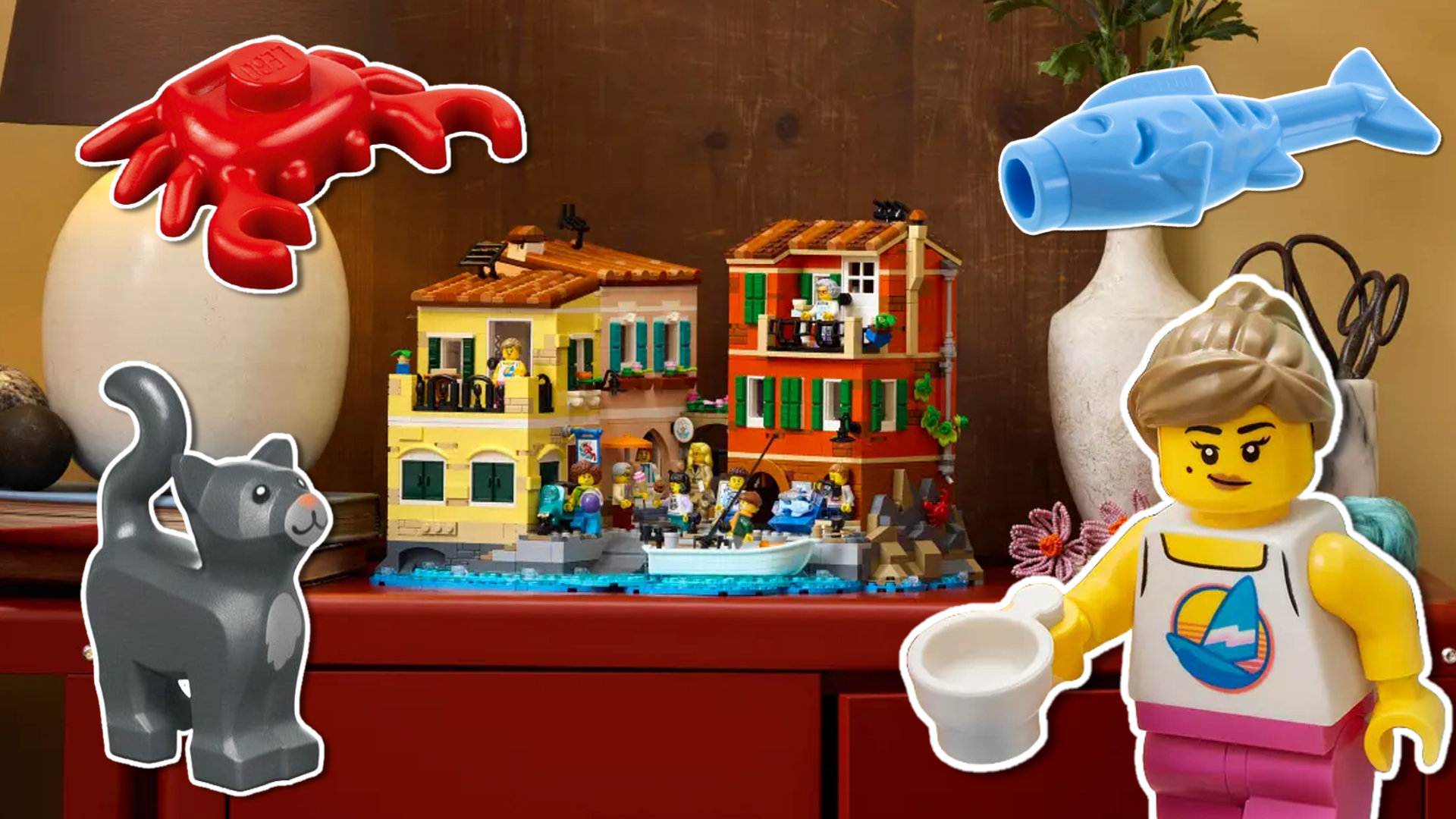 LEGO Ideas design team reveals 21359 Italian Riviera Easter eggs