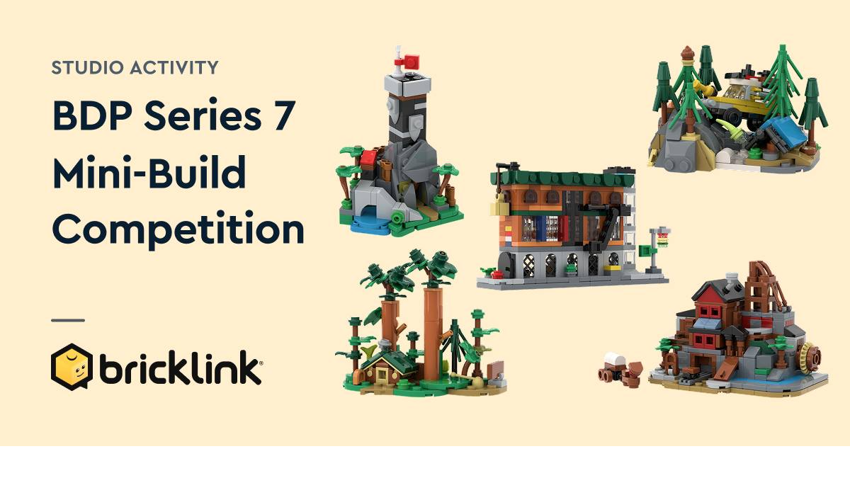 LEGO BrickLink Designer Program Series 7 Mini-Build contest now live