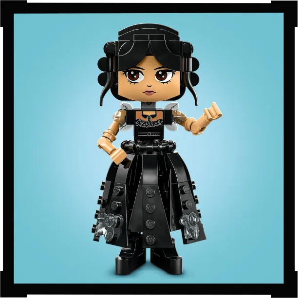 LEGO Wednesday 76780 Wednesday Addams Figure 3