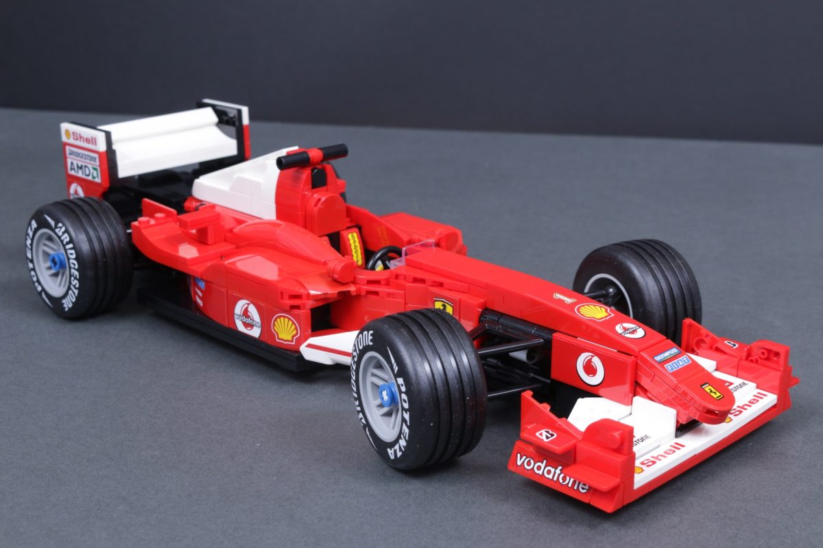 LEGO Icons Ferrari 11375 F2004 Michael Schumacher review 9 1200x800