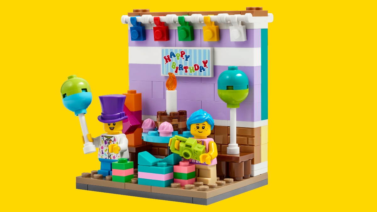 LEGO 40584 Birthday Diorama revealed, confirmed as gift-with-purchase