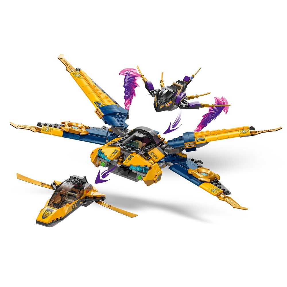 LEGO NINJAGO 71833 Ras and Arins Super Storm Jet 3