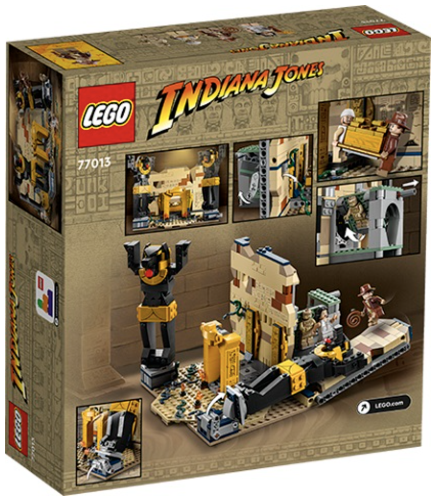 LEGO Indiana Jones 77013 Escape From the Lost Tomb Box