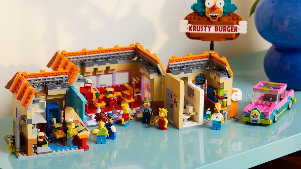 LEGO Icons 10352 The Simpsons: Krusty Burger is available now