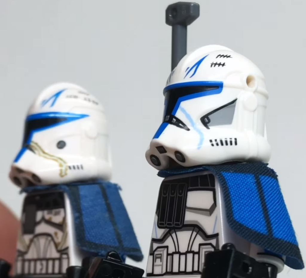 lego star wars second and third captain rex comparison minisuperheroestoday 2 1024x930