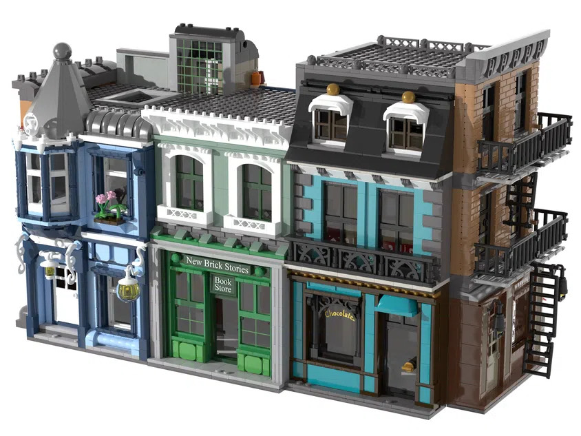 LEGO Ideas Movie Set Building