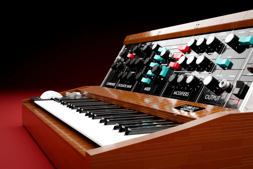 LEGO Ideas Minimoog Analog Synthesizer 3 1024x683