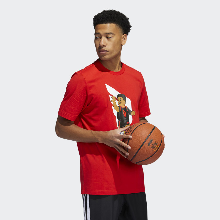 LEGO nba Adidas Damien lilliard shirt 9