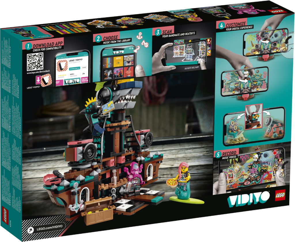 LEGO VIDIYO Punk Pirate Ship 43114 Box2