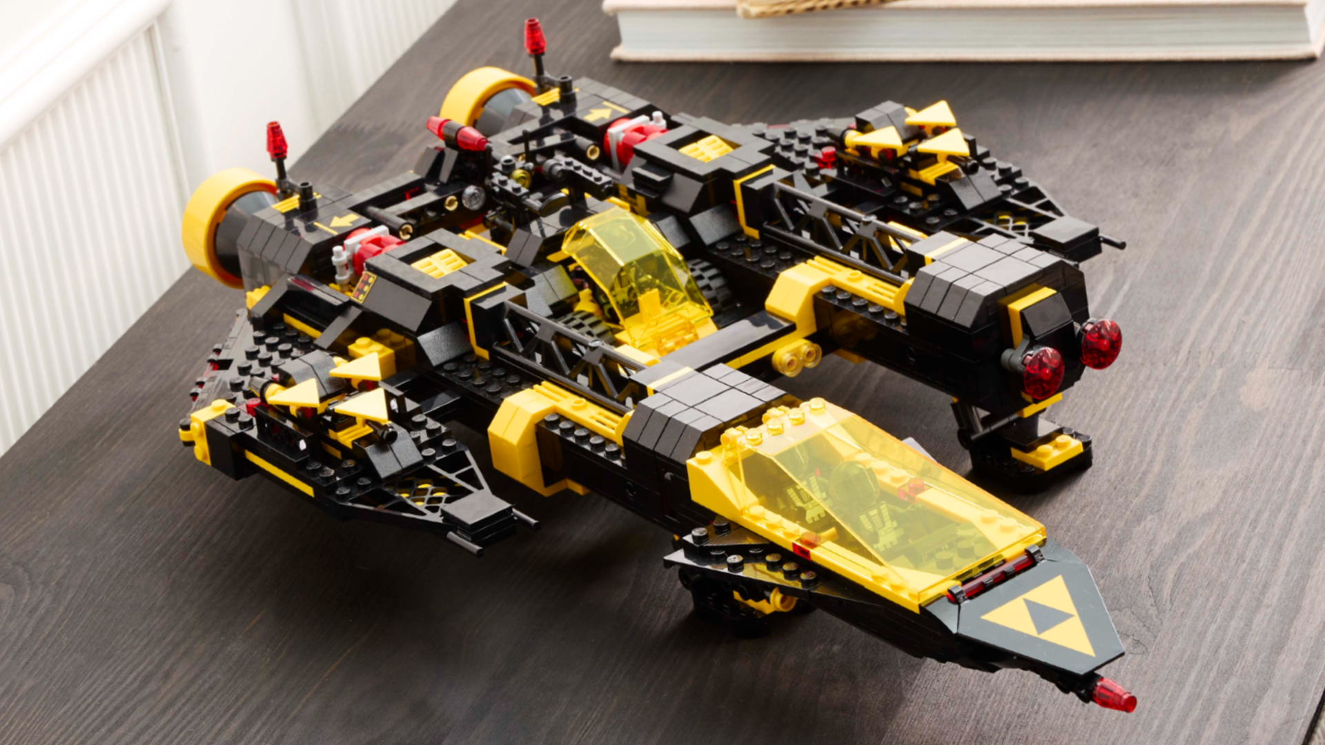 LEGO Icons Blacktron Renegade designer reveals classic ship’s upgrades