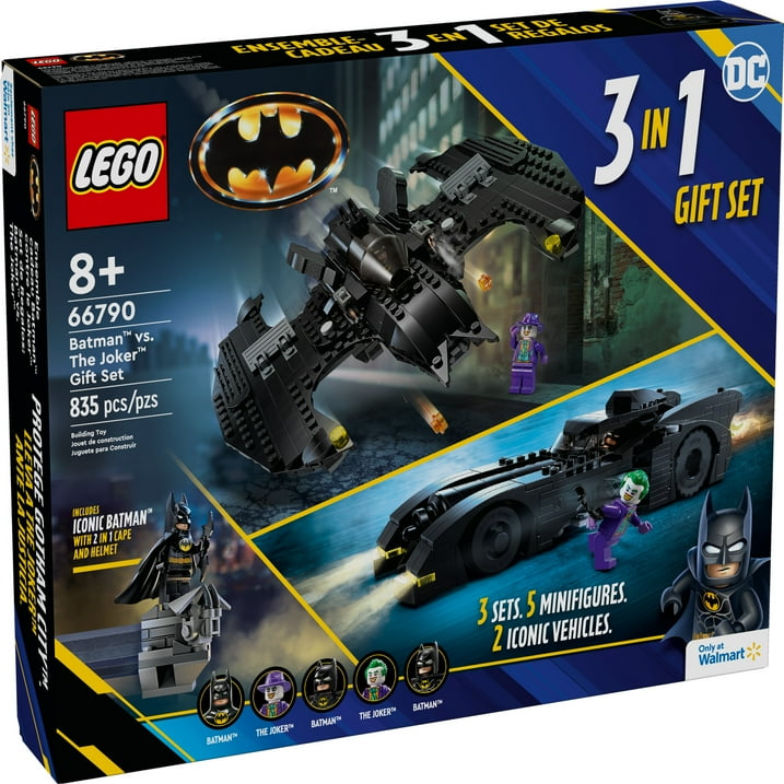 LEGO DC 66790 Batman vs. The Joker Gift Set box front