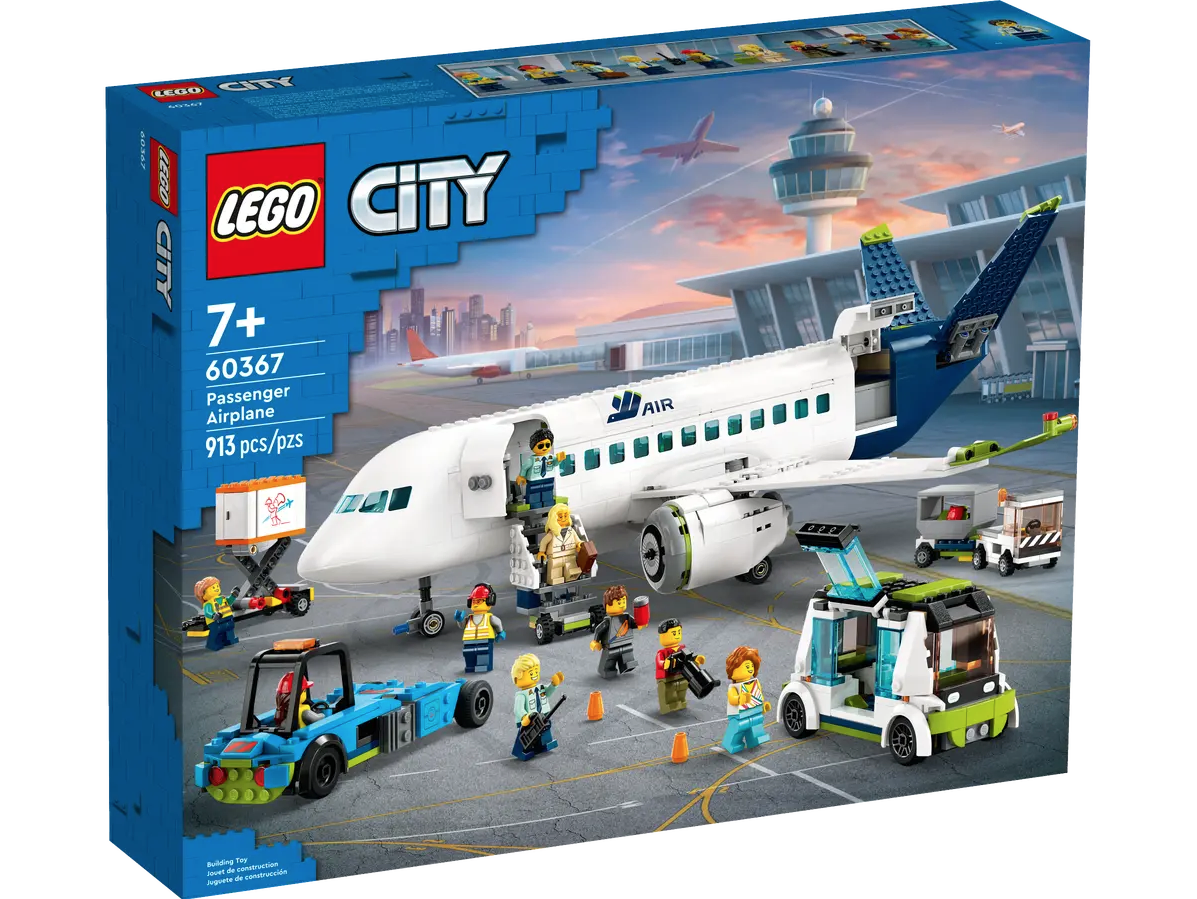 LEGO City 60367 Passenger Airplane box front
