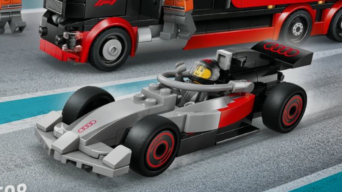 LEGO City March 2026 sets reveal very first brick-built Audi F1 car