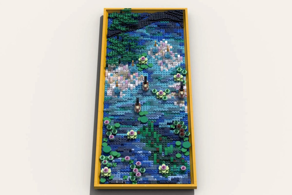 LEGO Ideas Claude Monets Water Lilies 2 1200x799