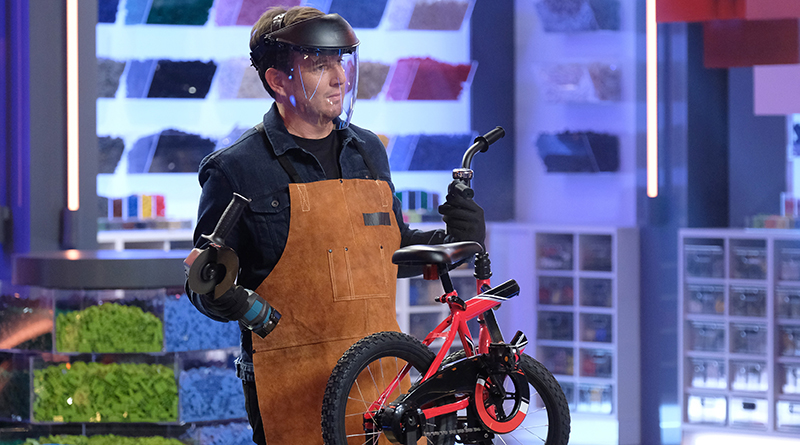 LEGO MASTERS USA contestants face 'Cut in Half' challenge tonight