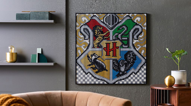 LEGO Art 31201 Harry Potter Hogwarts Crests – more info and images