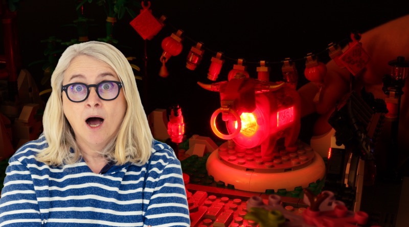 Why a LEGO light brick inside an ox’s backside is the best thing you’ll see all year
