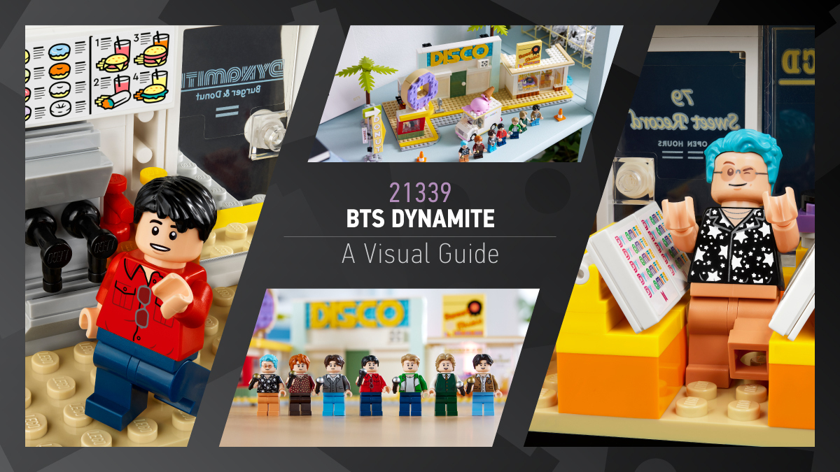 LEGO Ideas 21339 BTS Dynamite visual tour and gallery