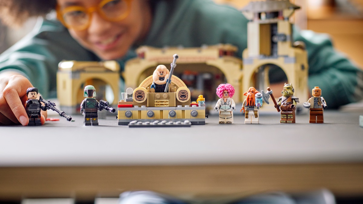Best price yet on LEGO Star Wars 75326 Boba Fett's Throne Room at Argos