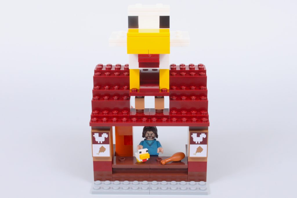 LEGO Minecraft 21273 The Ghast Balloon Village Attack review 6 1024x683
