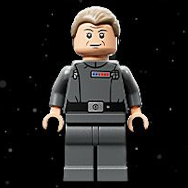 LEGO Star Wars 75419 Death Star Admiral Motti minifigure