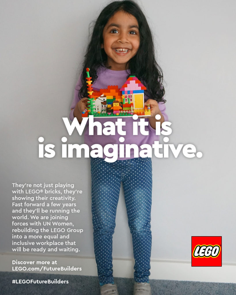 International Womens Day LEGO ad campaign 3