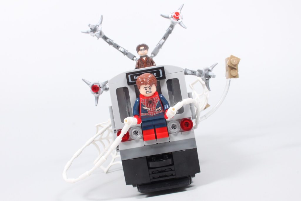 lego marvel 76321 Spider Man vs. Doc Ock Subway Train Scene review 3 1024x683