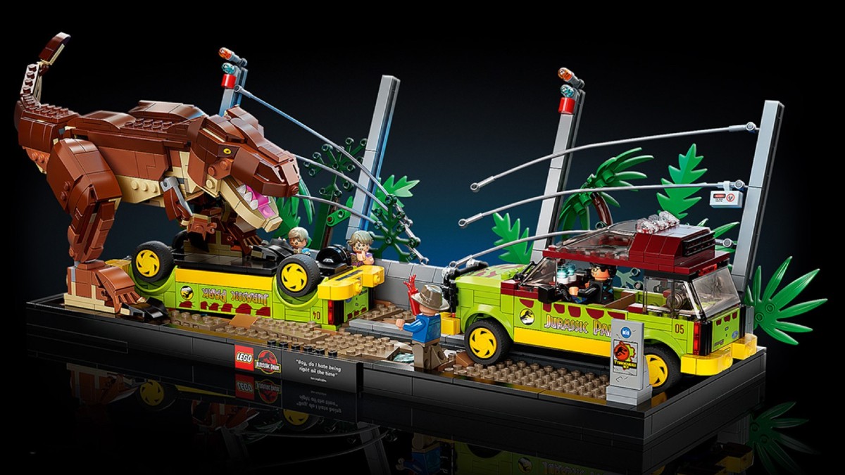 20% off LEGO Jurassic Park 76956 T. rex Breakout at Argos