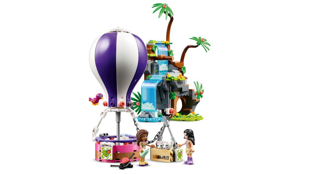 LEGO Friends 41423 Tiger Hot Air Balloon Jungle Rescue 9