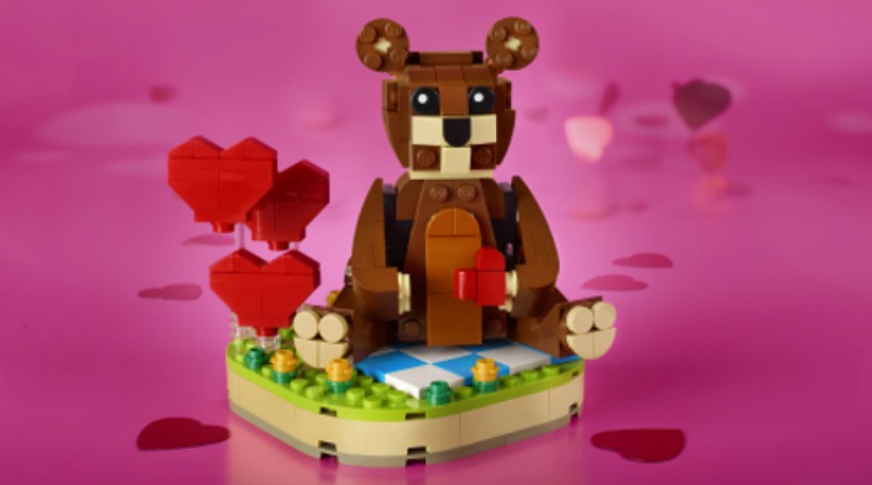 LEGO 40462 Valentine's Bear officially revealed