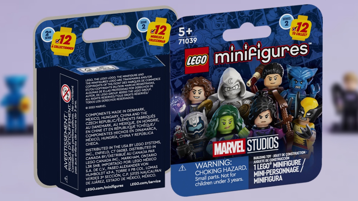 LEGO Collectible Minifigure packaging expected to make serious dent in single-use plastics