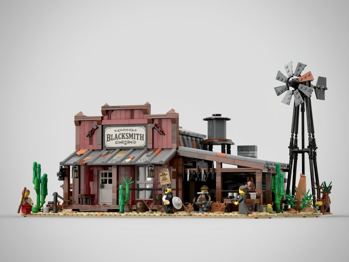 LEGO BrickLink Series 9 Wild West Blacksmith 10 1200x900