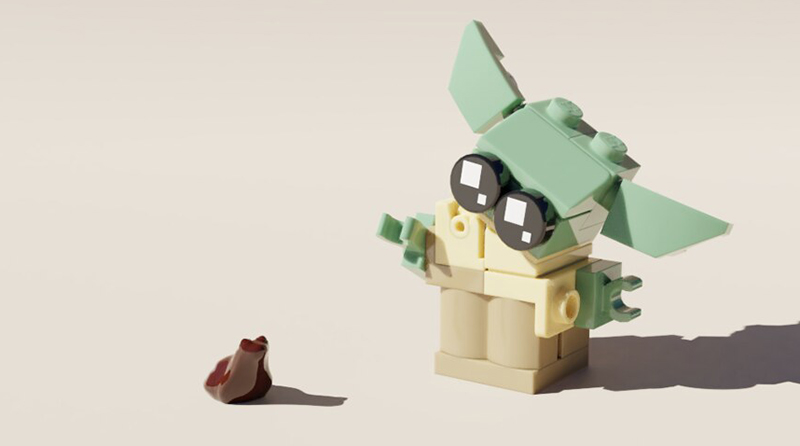 Brick Pic of the Day: Snack time