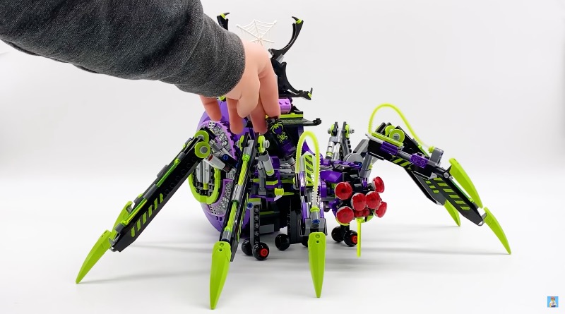 First look at LEGO Monkie Kid 80022 Spider Queen’s Arachnoid Base