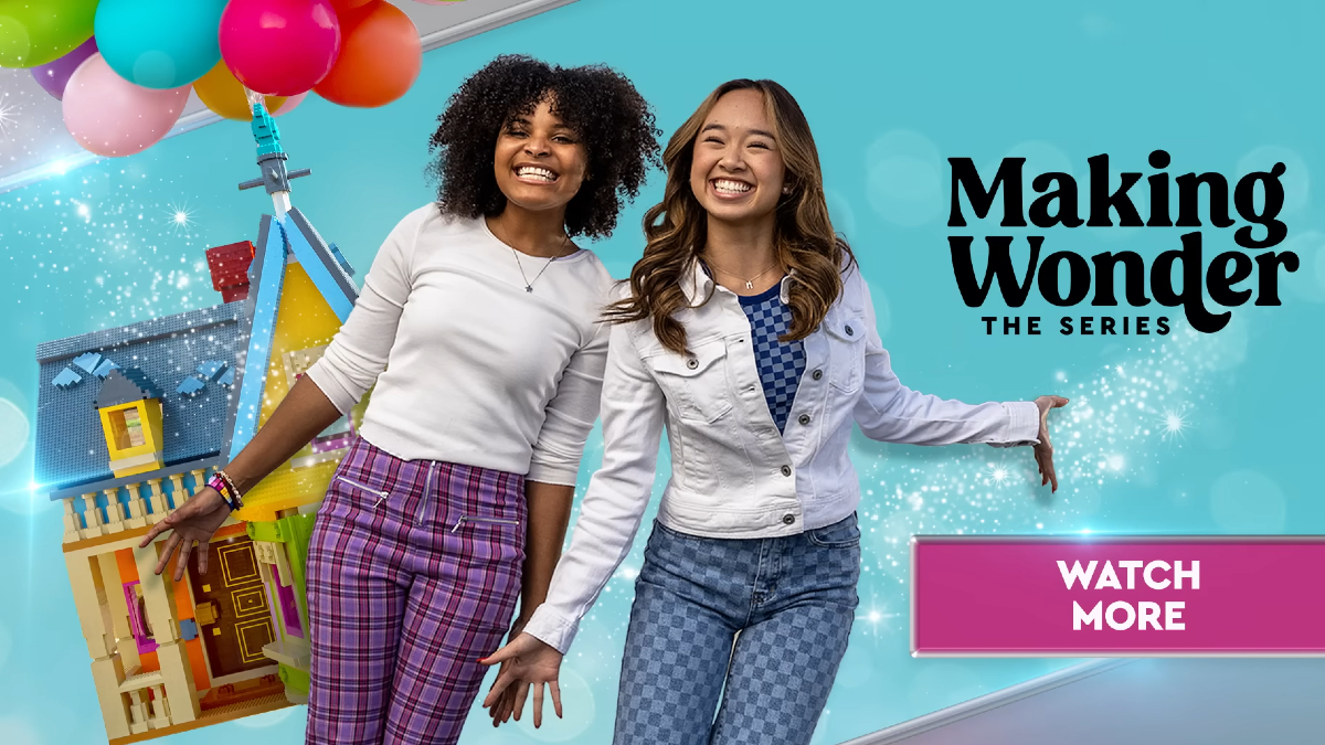Tune in for big LEGO builds at the start of Disney’s Making Wonder series