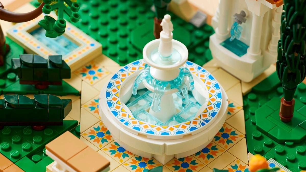 LEGO Icons 10359 Fountain Garden inspirations explained