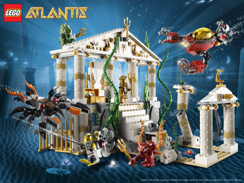 LEGO Atlantis wallpaper 1024x768