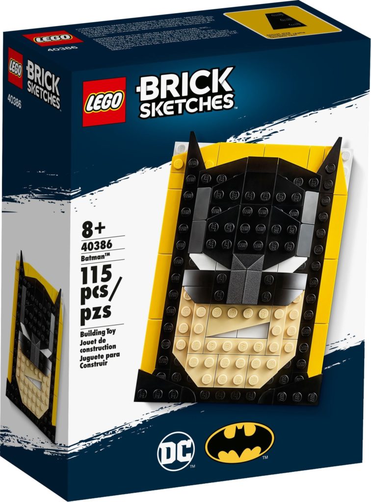 LEGO Brick Sketches 40386 Batman 1