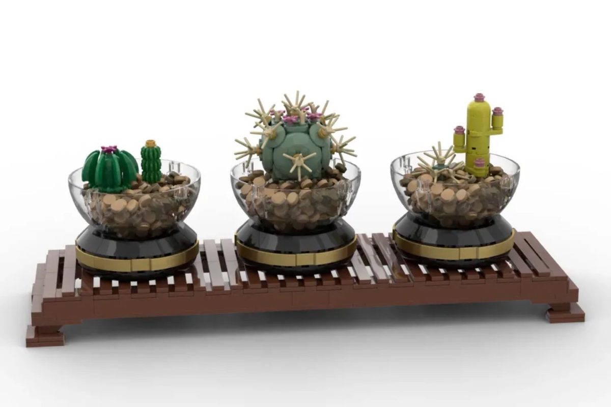 LEGO Ideas Cactus Terrariums  1200x800