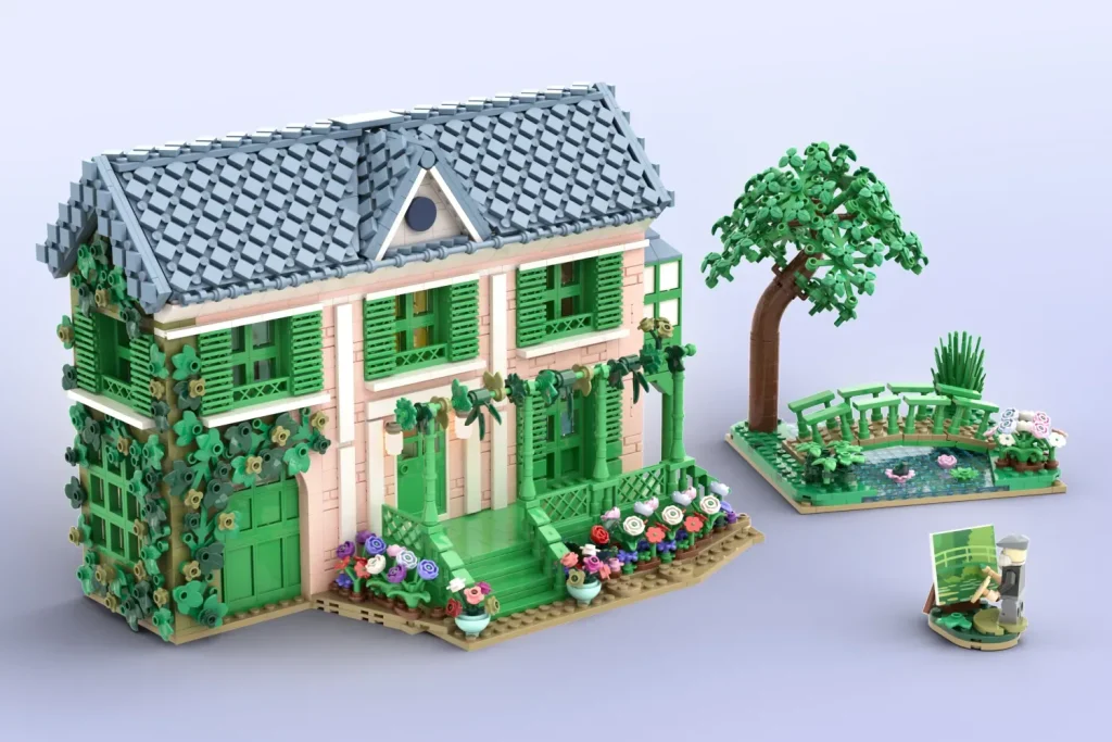 LEGO Ideas Claude Monets House  1024x683