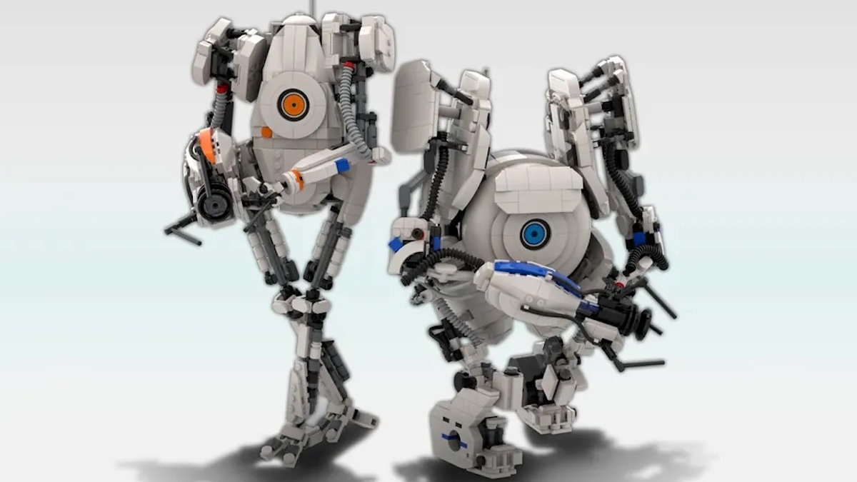 P-Body and ATLAS portal their way into the LEGO Ideas review round