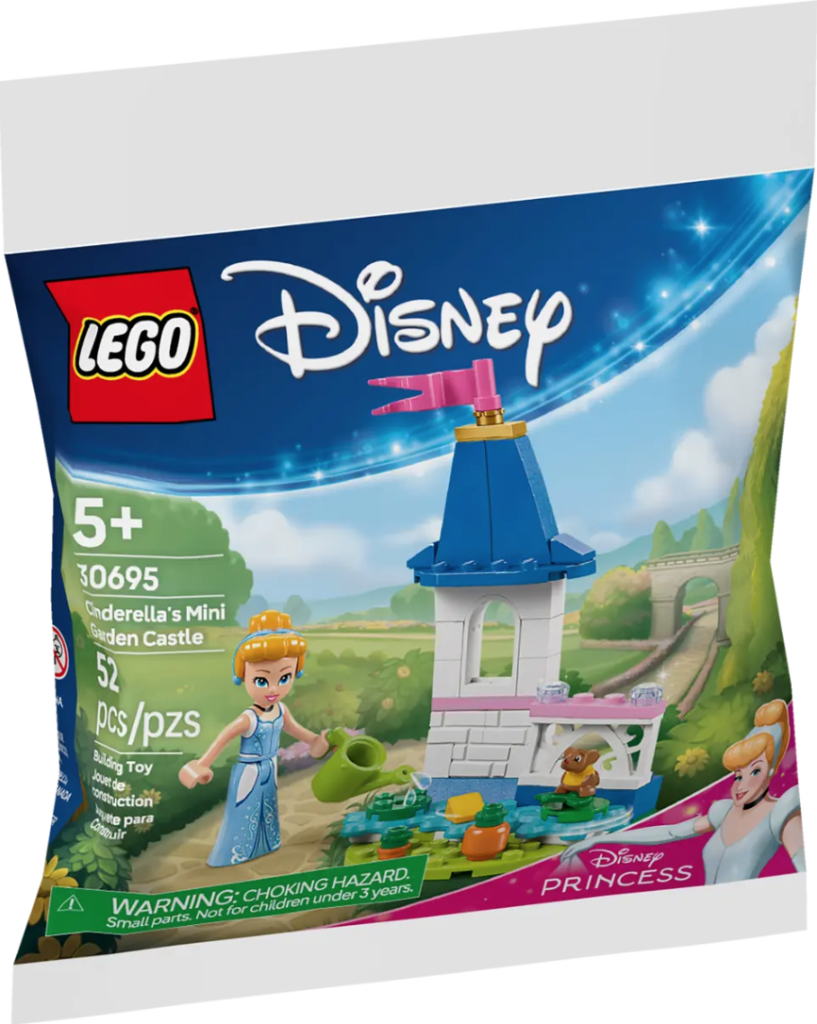 LEGO Disney 30695 Cinderellas Mini Garden Castle 817x1024