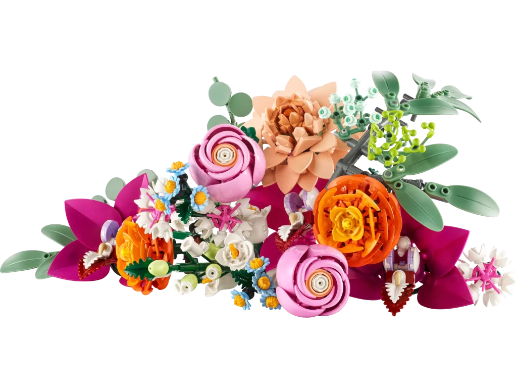 LEGO Botanicals 10342 Pretty Pink Flower Bouquet 4 1024x768