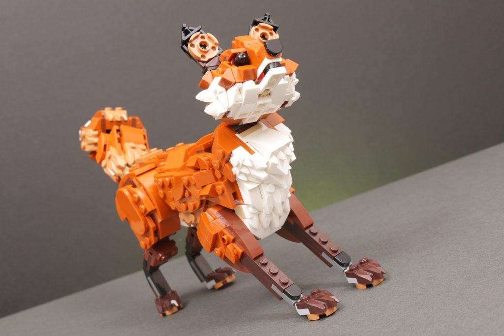 LEGO Creator 3 in 1 31154 Forest Animals Red Fox feature review 4 1024x683