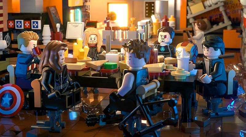 Brick Pic of the Day: Post-battle Avengers